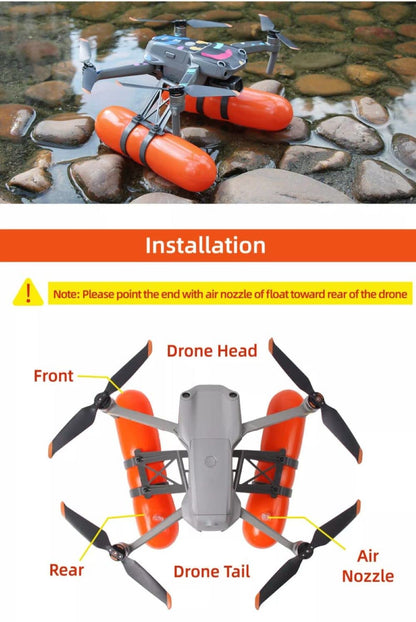 Water Floating Landing Gear Height Extender For DJI Mavic Air 2/ Air 2S 