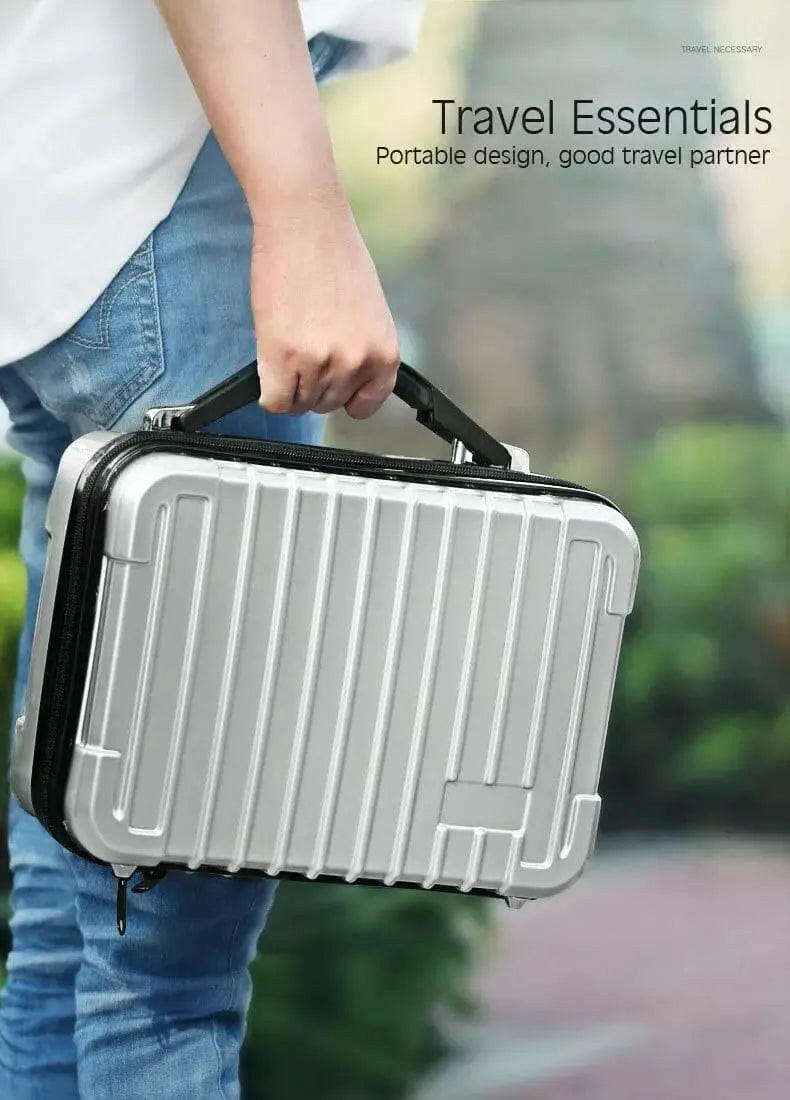 Amazon.com: KAYOND Anti-Shock Silver Aluminium Carry Travel Protective  Storage Case Bag for 2.5