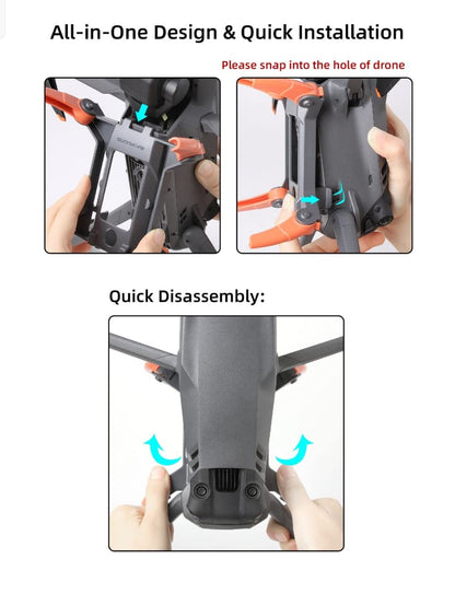 Height Extender For DJI Mavic 3 and Classic Landing Gear Accessories GetZget