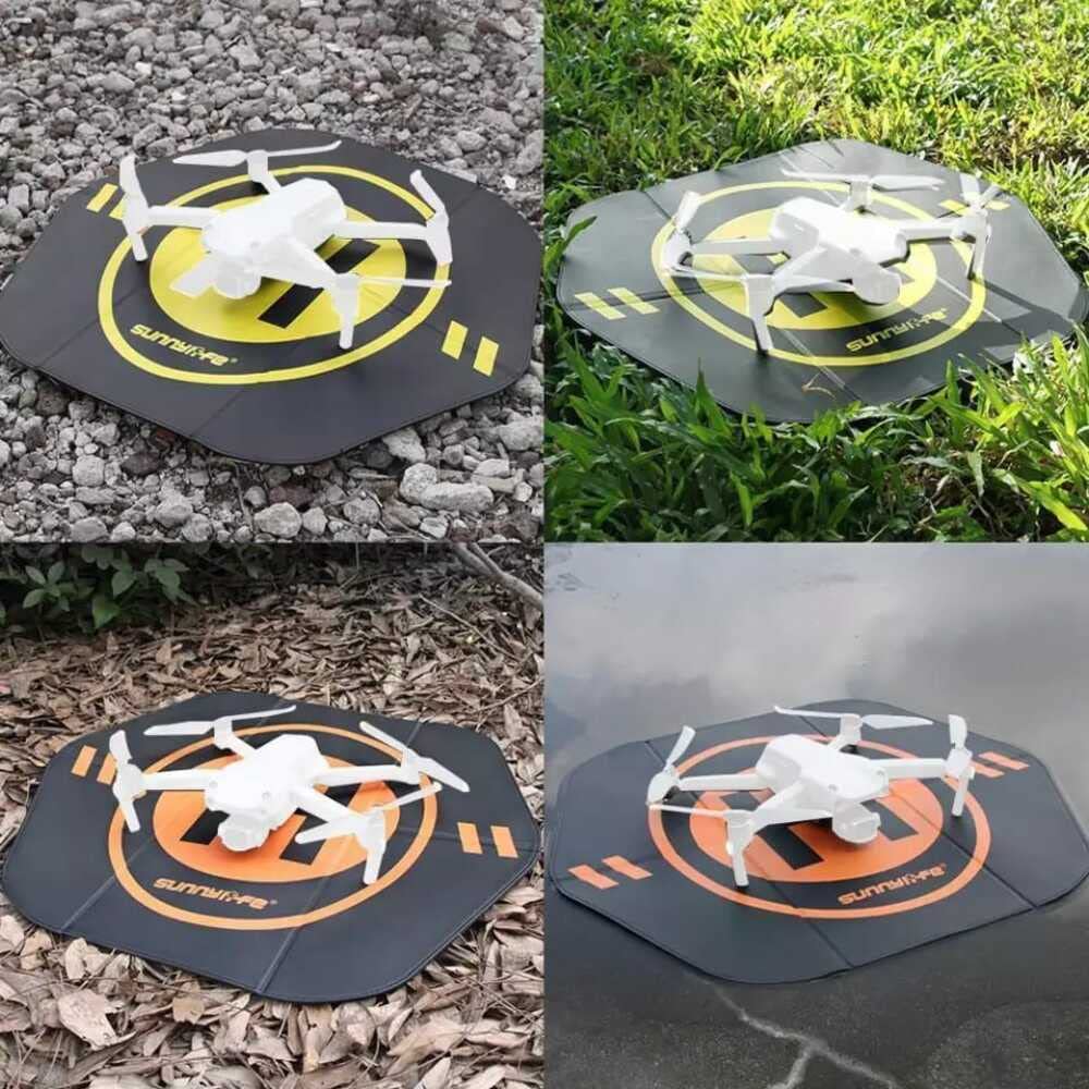 Hexagonal PU Leather Landing Pad For DJI Mini 3 Pro/ Air 2 & Air 2 s/ Mini, Mini 2/ Fpv/ Mavic 3 GetZget