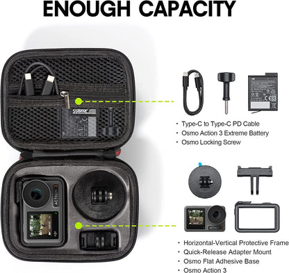 Bag For DJI Osmo  Action 6 / 5 Pro/ 4 /3 Camera and Accessories Storage Bag